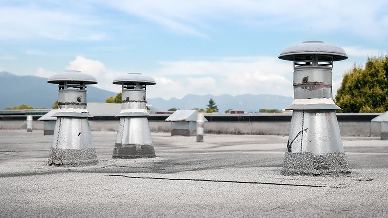 Leckortung für Flachdächer